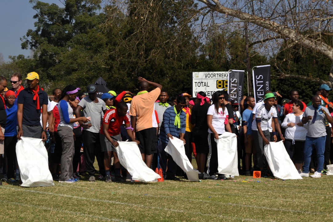sack race team building